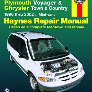 Dodge Caravan, Plymouth Voyager & Chrysler Town & Country 1996-02 Haynes #30011